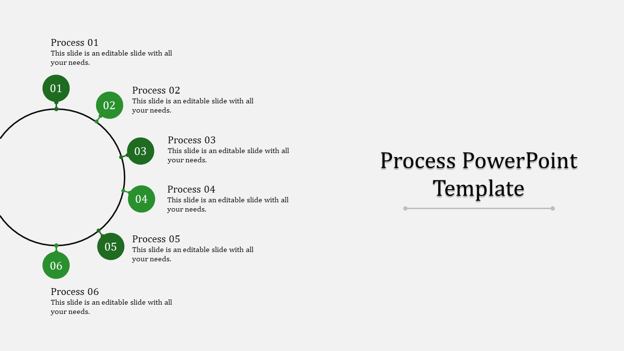 Download Unlimited Process PowerPoint Template Slides